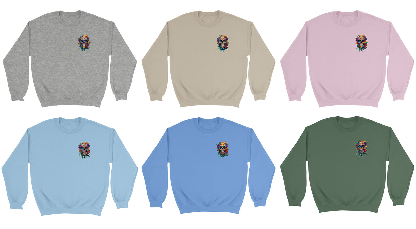 Unisex Wild Skull Sweatshirt