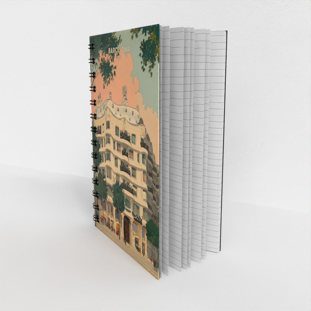 Barcelona Spiral Notebook
