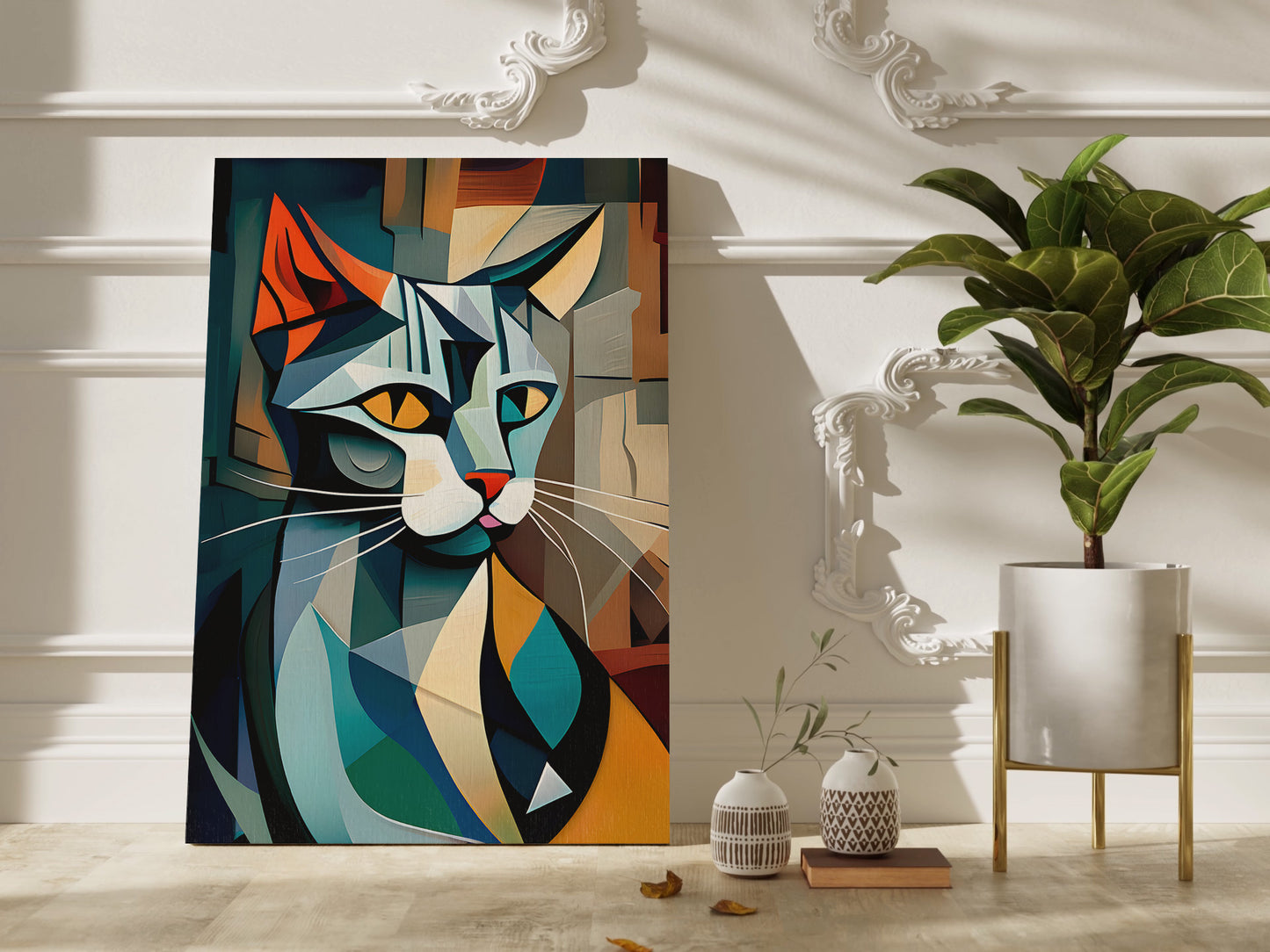 Picasso Cat Wall Art print