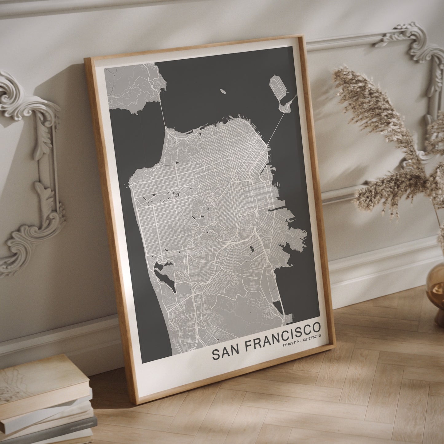San Francisco Travel Poster | Different sizes and frame options