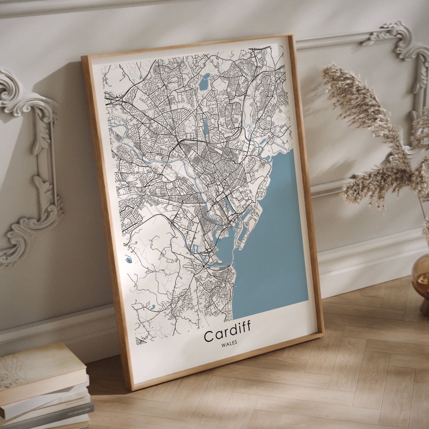 Cardiff Map print