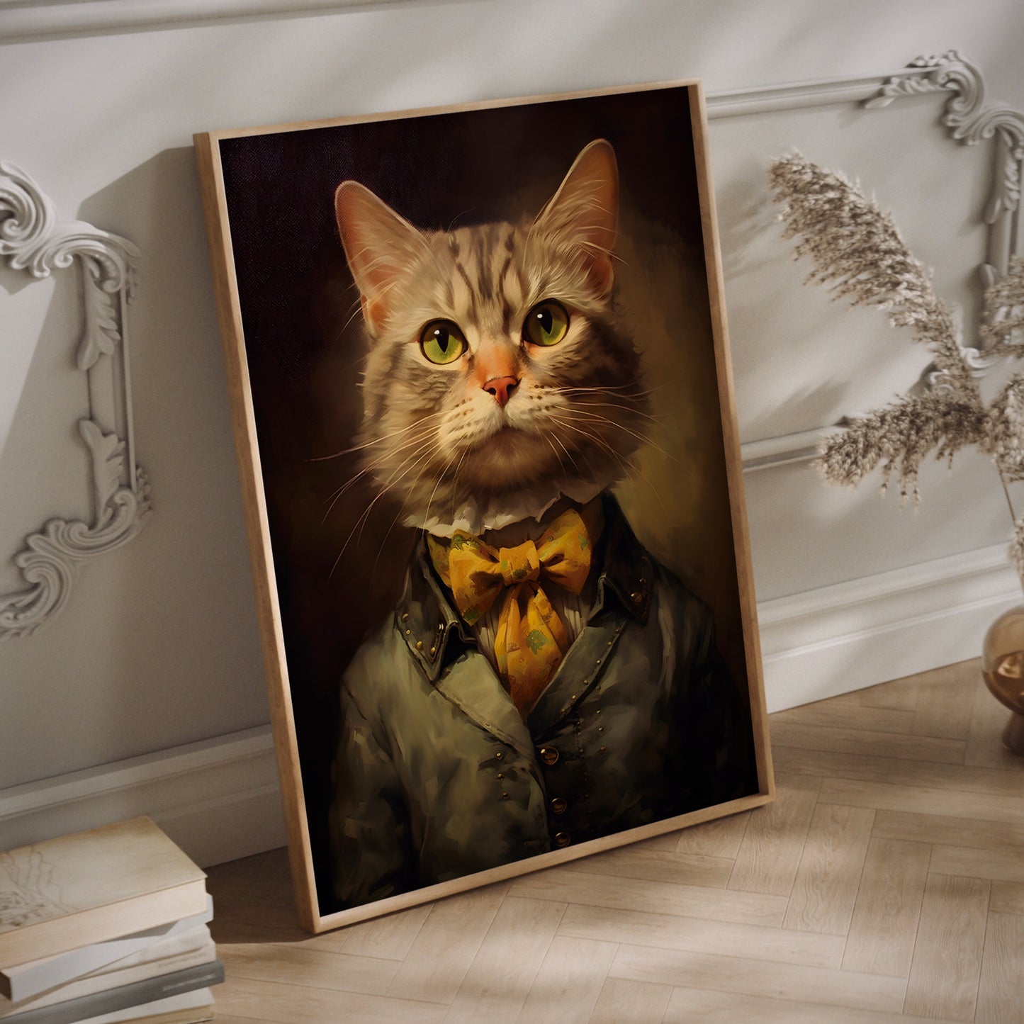 Victorian Cat wall art