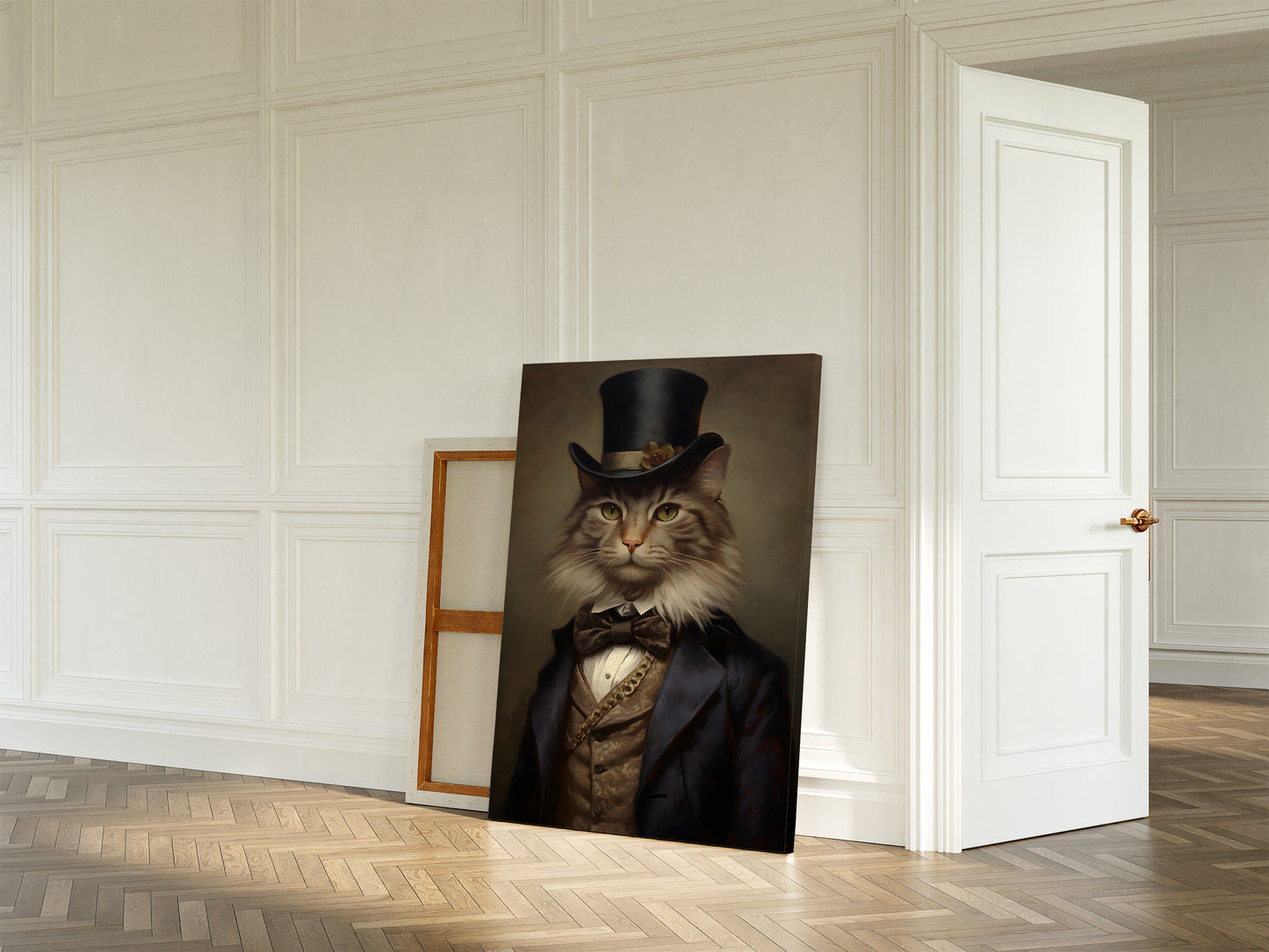 Victorian Cat Wall Art