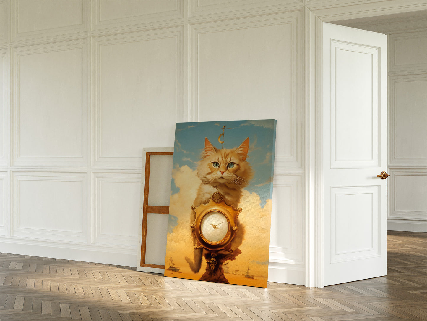 Salvador Dali Cat wall art