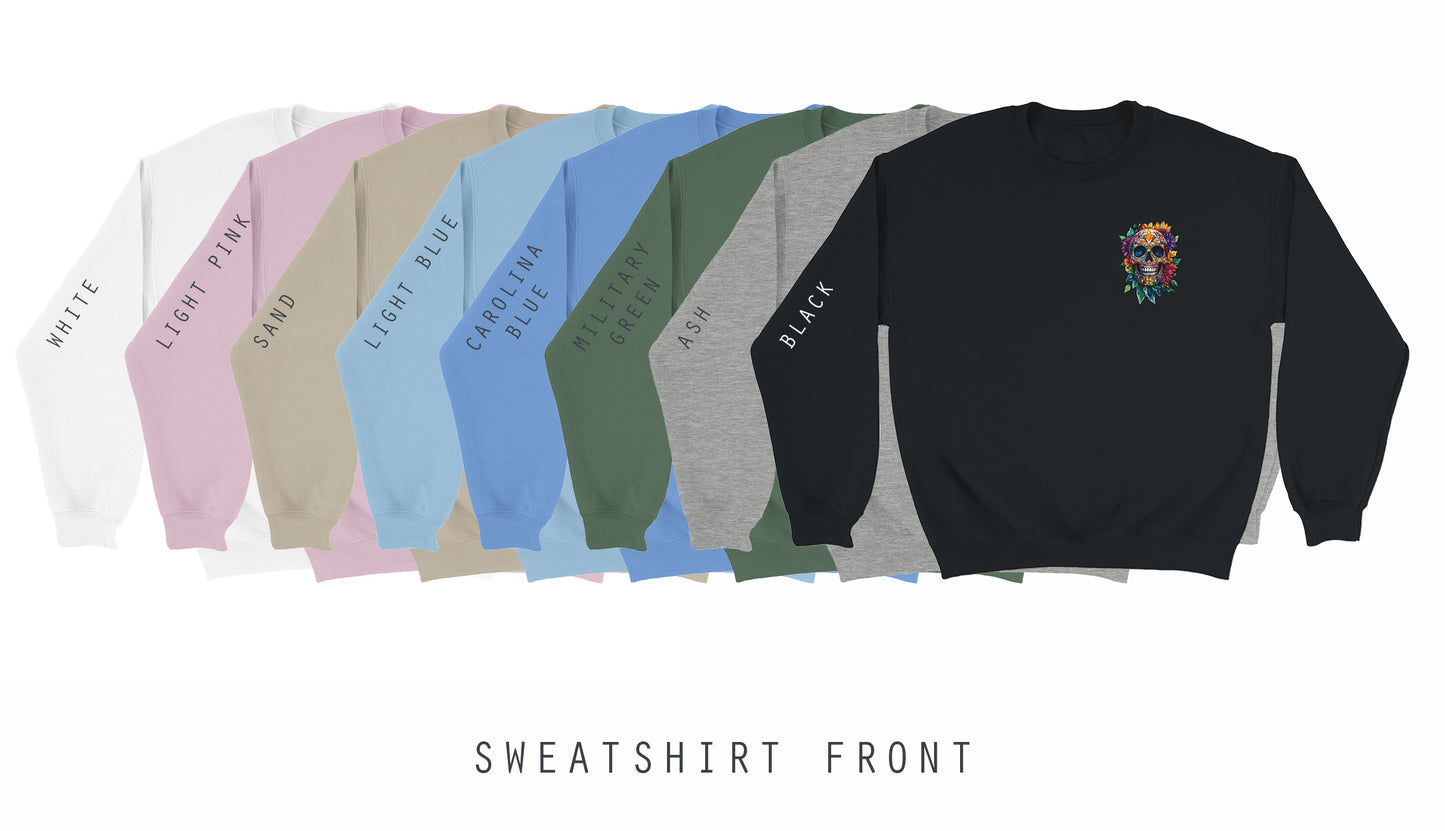 Unisex Wild Skull Sweatshirt