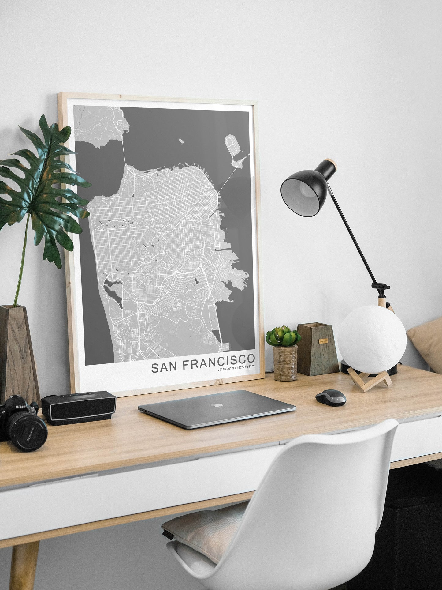 San Francisco Travel Poster | Different sizes and frame options