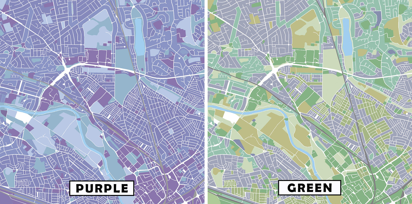 Cardiff Travel Map Wall Art