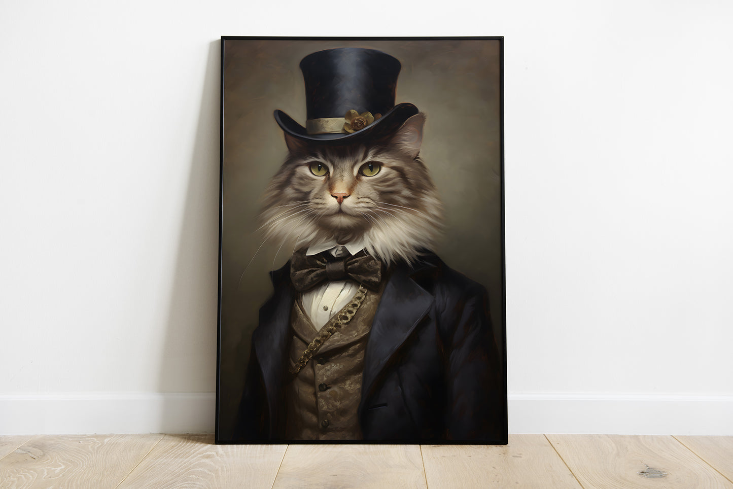 Victorian Cat Wall Art