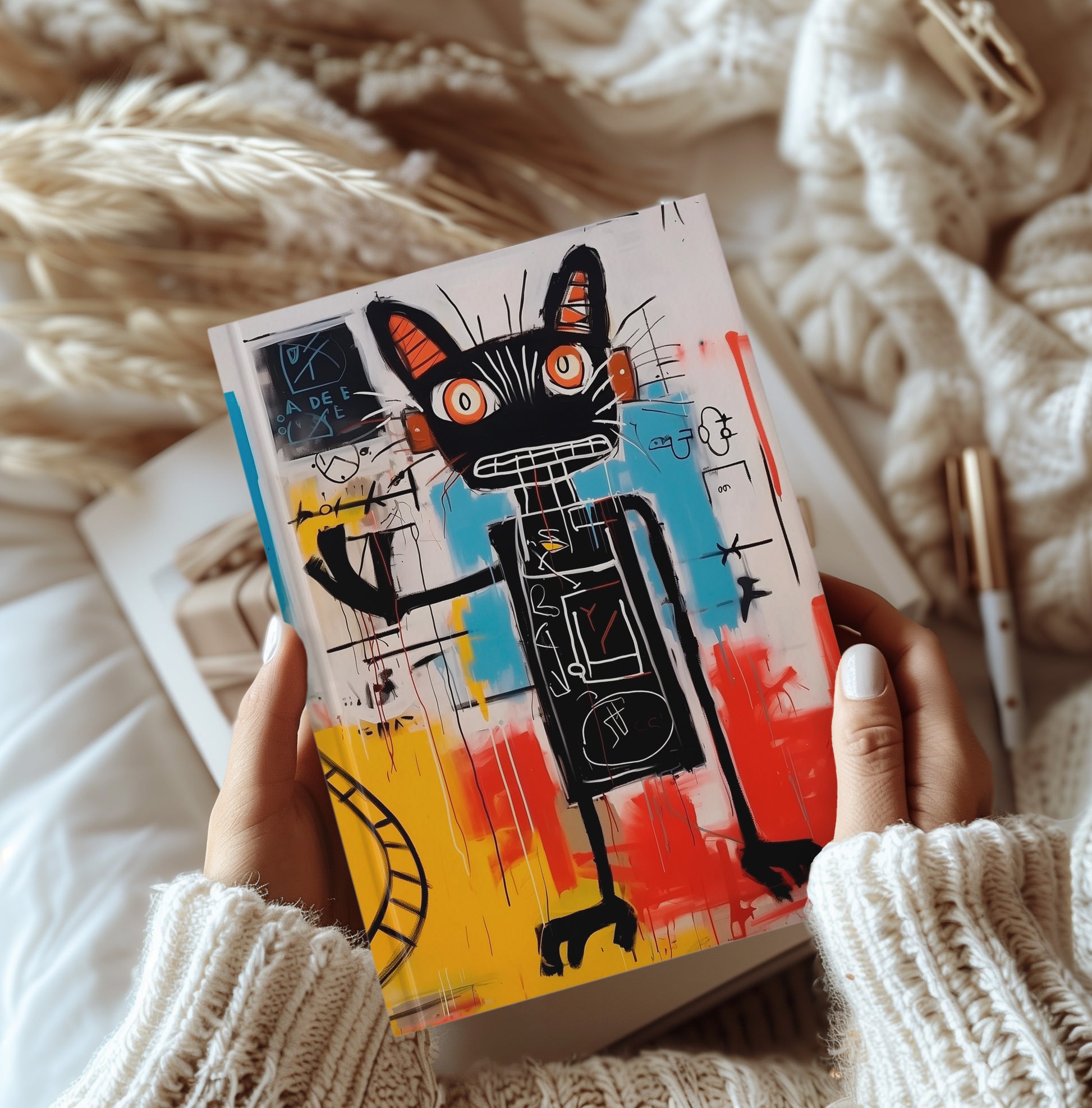 Basquiat hardback journal.