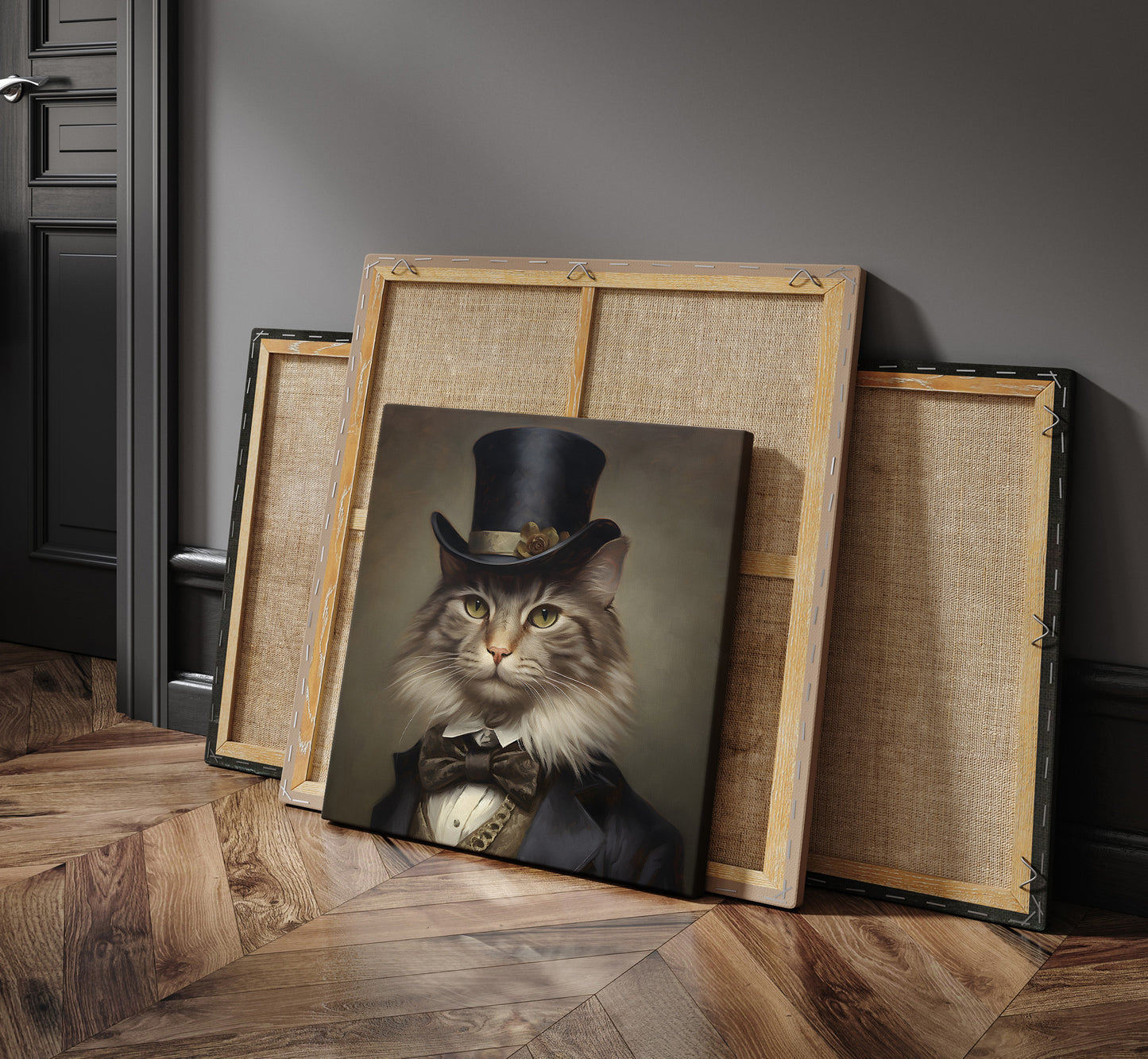 Victorian Cat Wall Art