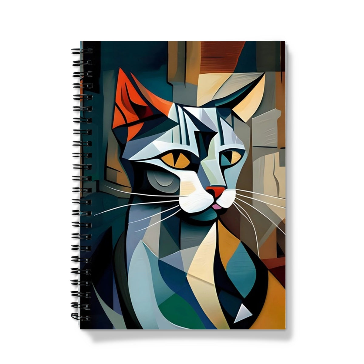 Picasso-Katze Notizbuch
