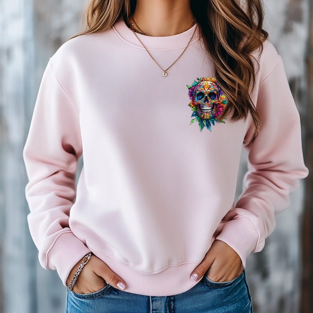 Unisex Wild Skull Sweatshirt