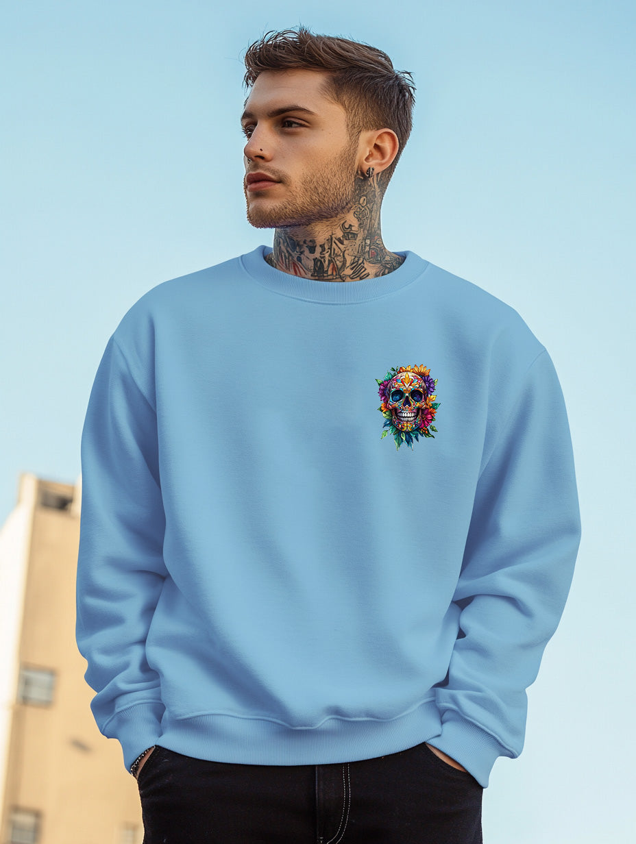 Unisex Wild Skull Sweatshirt