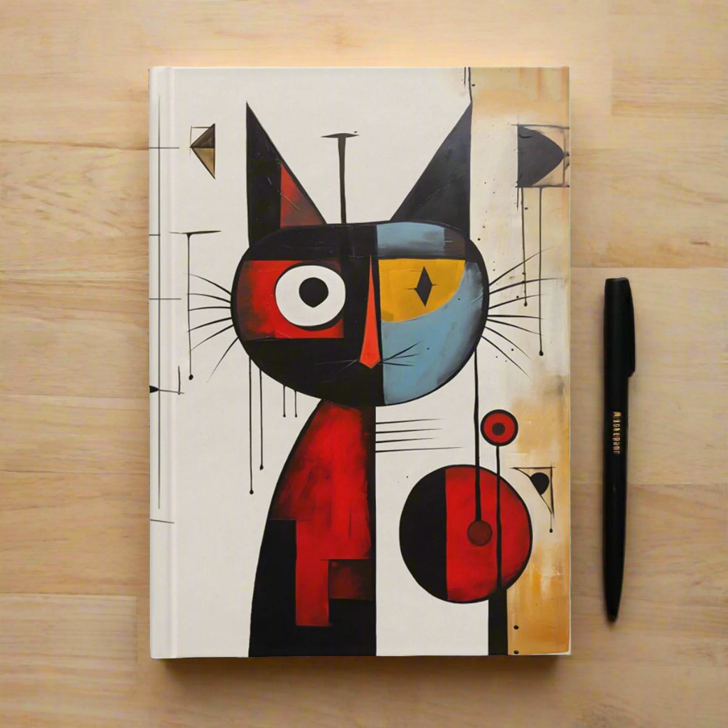 Miro cat Hardback Journal