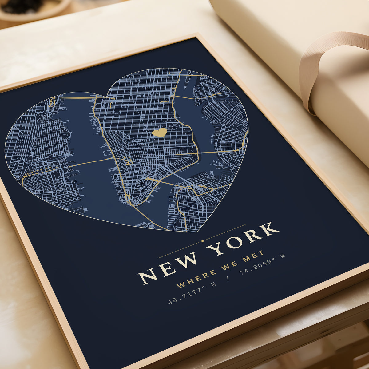 Custom City Map Print