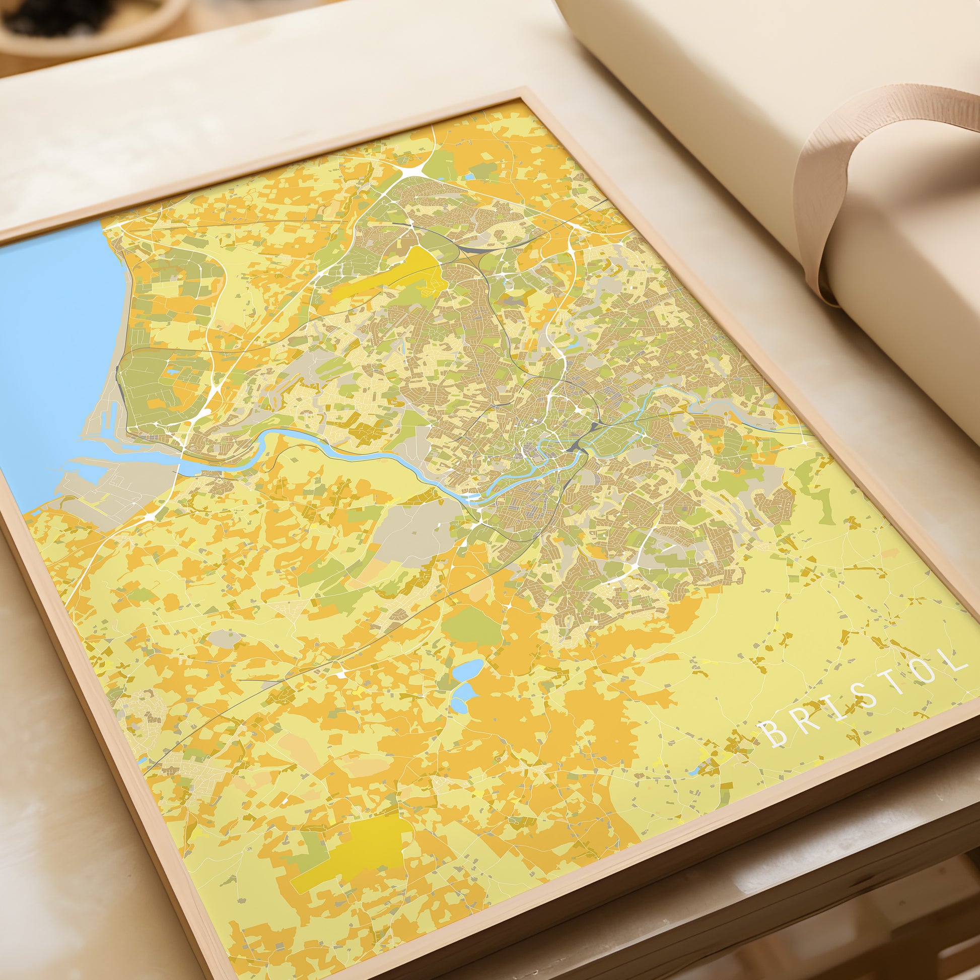 Bristol print | Different colors and sizes - The Hue Map