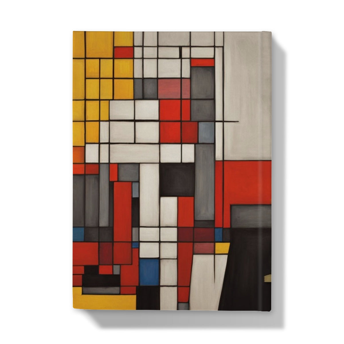 Mondrian cat Hardback Journal