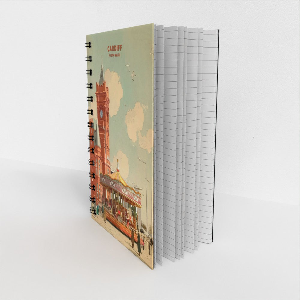 Cardiff Spiral Notebook