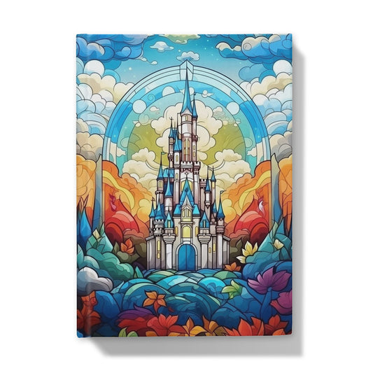 Disney castle hardback journal.