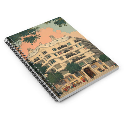 Barcelona Spiral Notebook