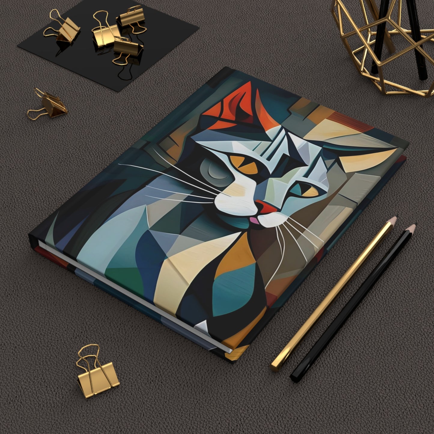 Journal à couverture rigide Picasso Cat