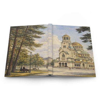 Sofia watercolor hardback journal