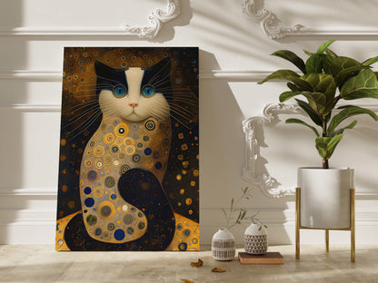 Impression de chat Gustav Klimt | Des tailles différentes