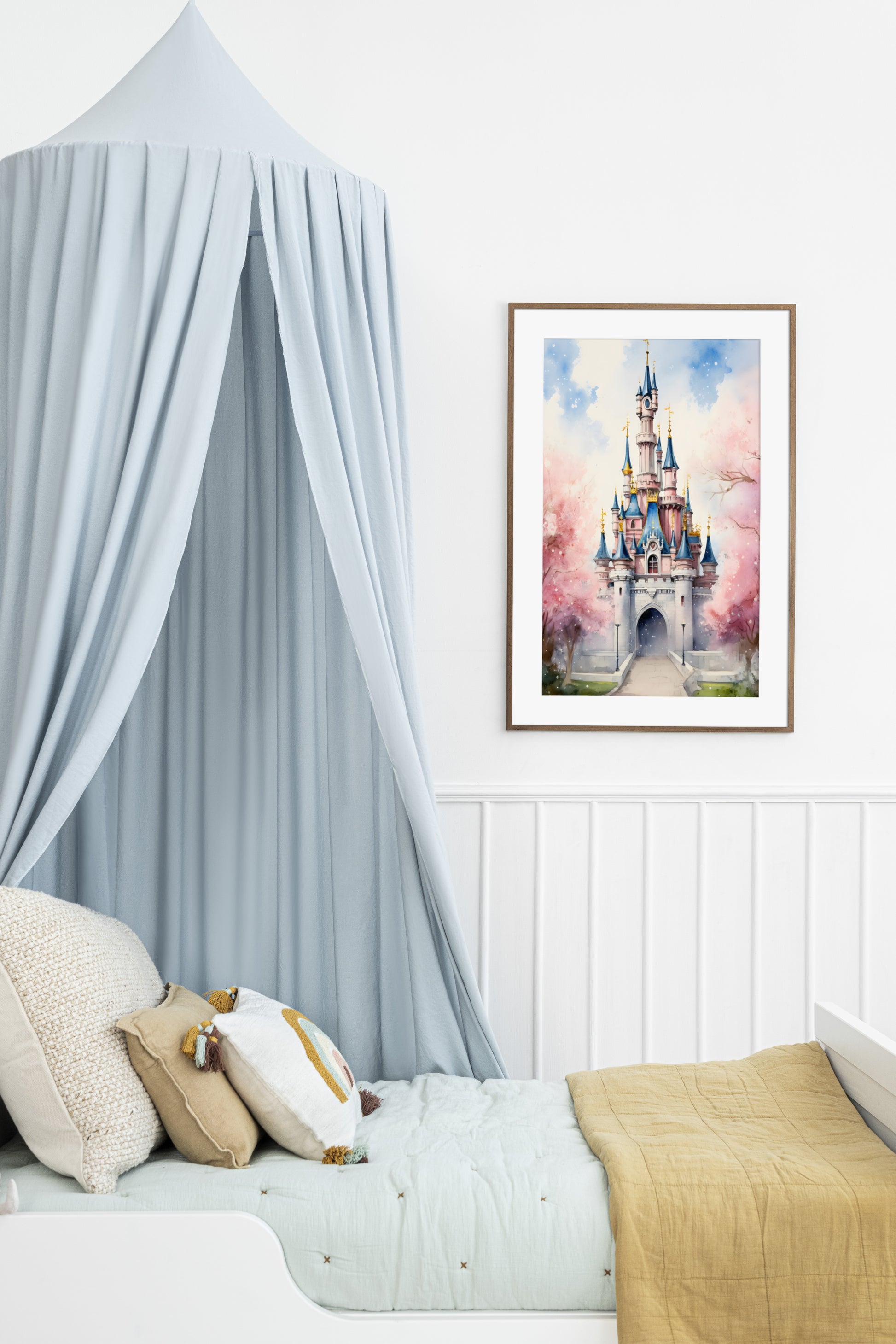 Disney Castle print | Different sizes and canvas - The Hue Map