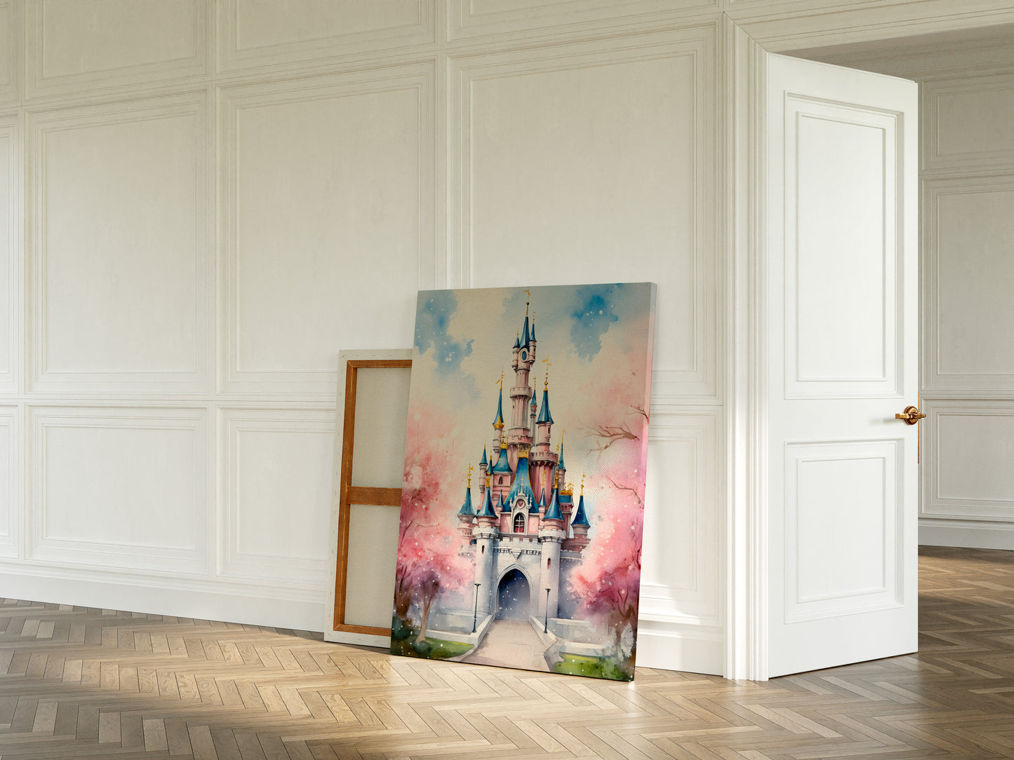 Disney Castle print | Different sizes and canvas - The Hue Map