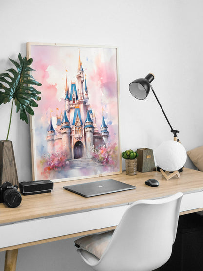 Disney Castle print | Different sizes- Disney prints