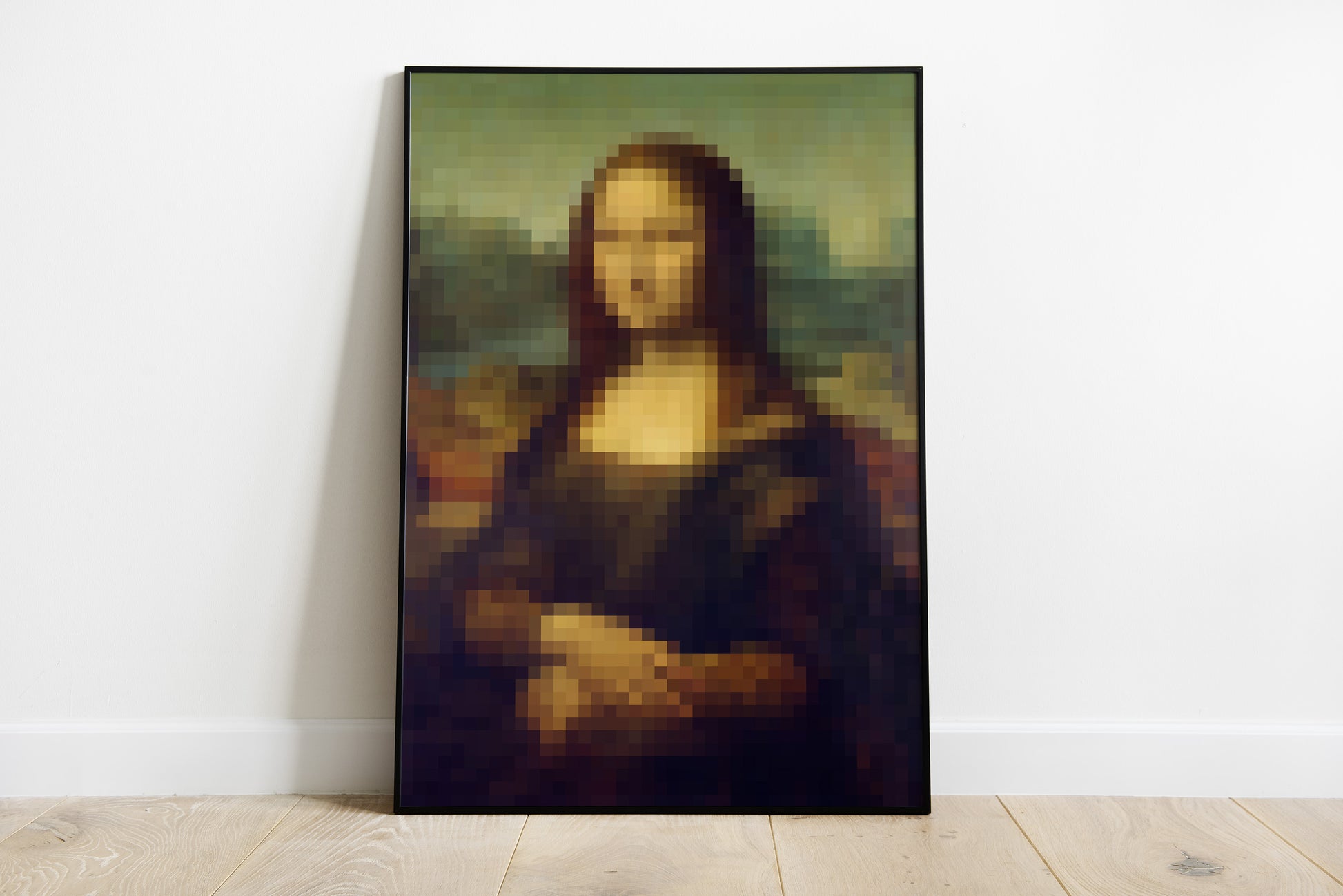 Mona lisa wall art print