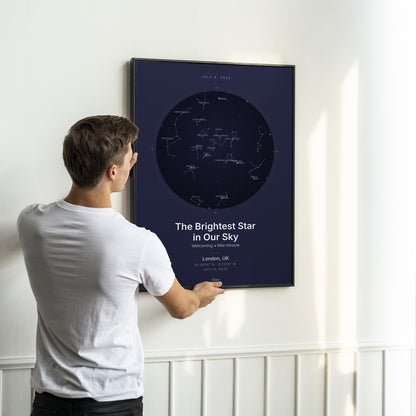 Personalisierter Stadtplan-Druck