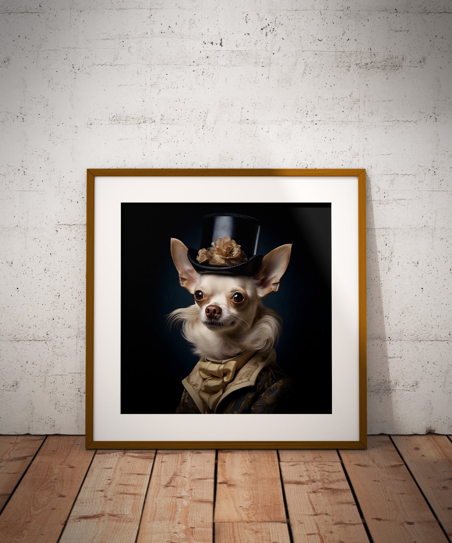 Chihuahua art print | Different styles and sizes - The Hue Map