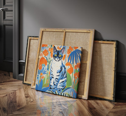 Matisse Cat print | Different sizes and canvas - The Hue Map