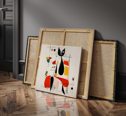 Joan Miro woman wall art in different sizes and frame options or canvas