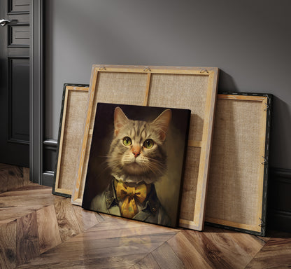 Victorian Cat wall art | Different sizes - The Hue Map