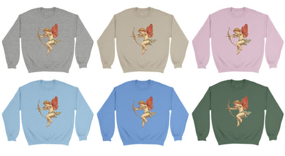 Renaissance Angel Sweatshirt  | Unisex and unique sweatshirt