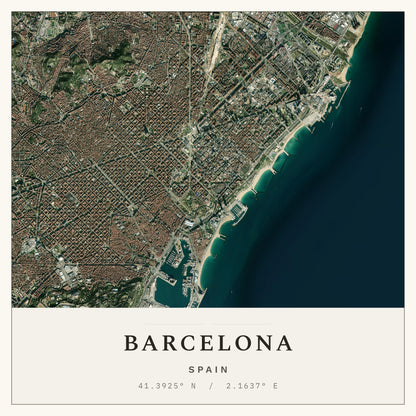 Custom Aerial Photo Print
