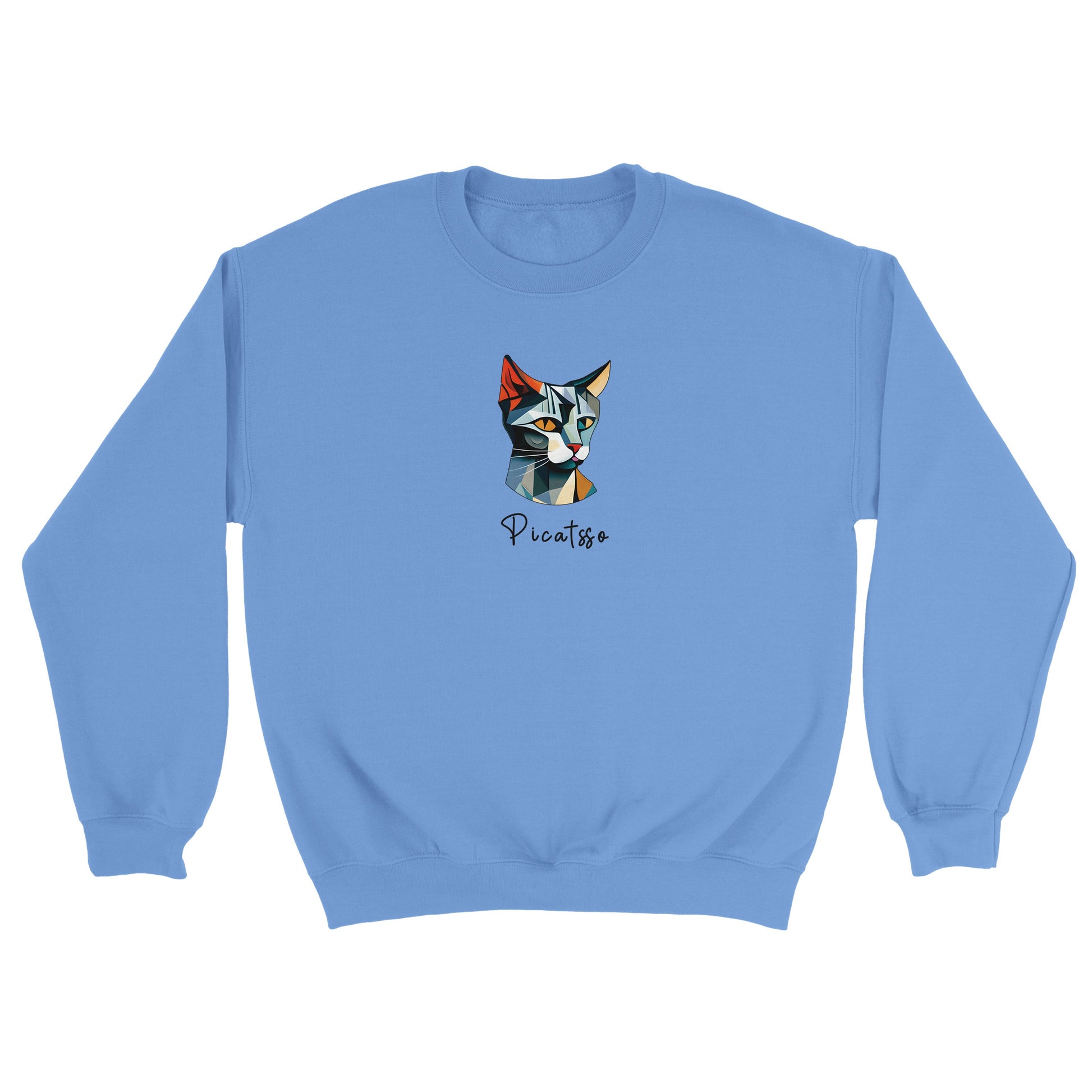 Unisex Picasso cat Sweatshirt | Different sizes and colors - The Hue Map