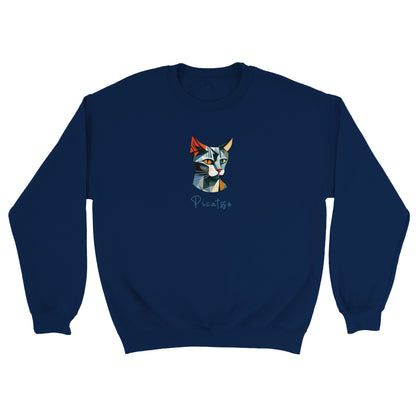 Unisex Picasso cat Sweatshirt | Different sizes and colors - The Hue Map