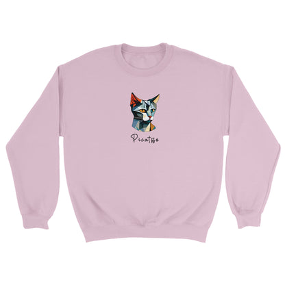 Unisex Picasso cat Sweatshirt | Different sizes and colors - The Hue Map