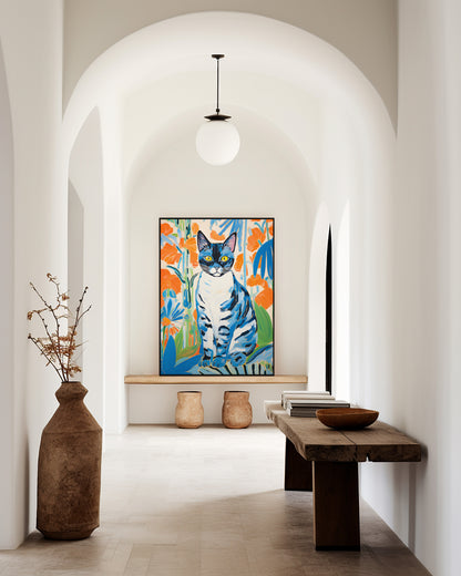 Matisse Cat print | Different sizes and canvas - The Hue Map