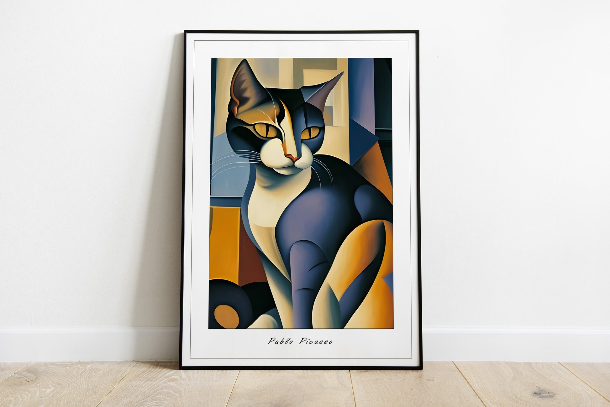 Picasso Cat print.