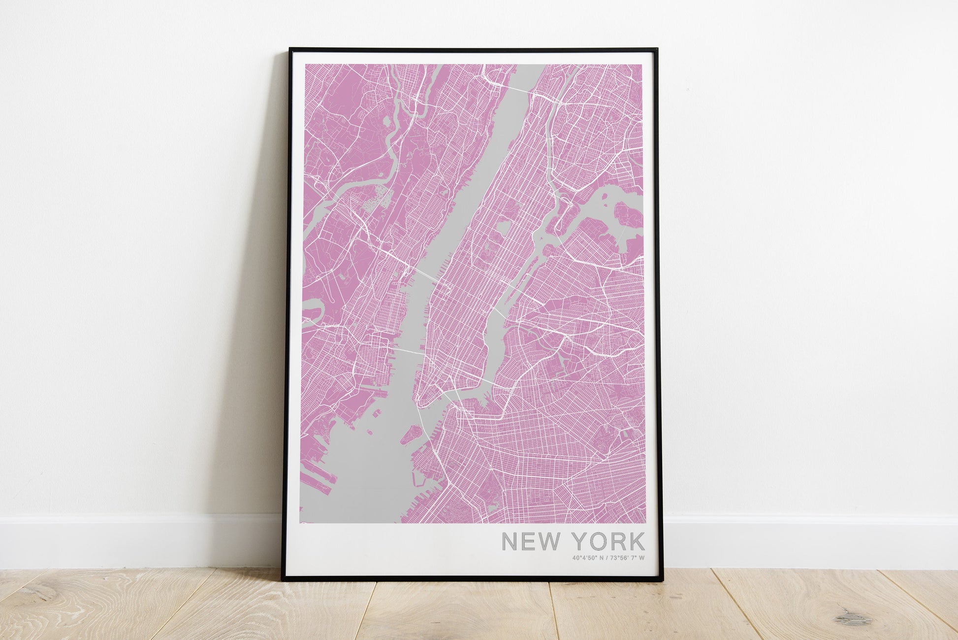 New York city map print | Different colors and sizes | NY travel poster | New York poster