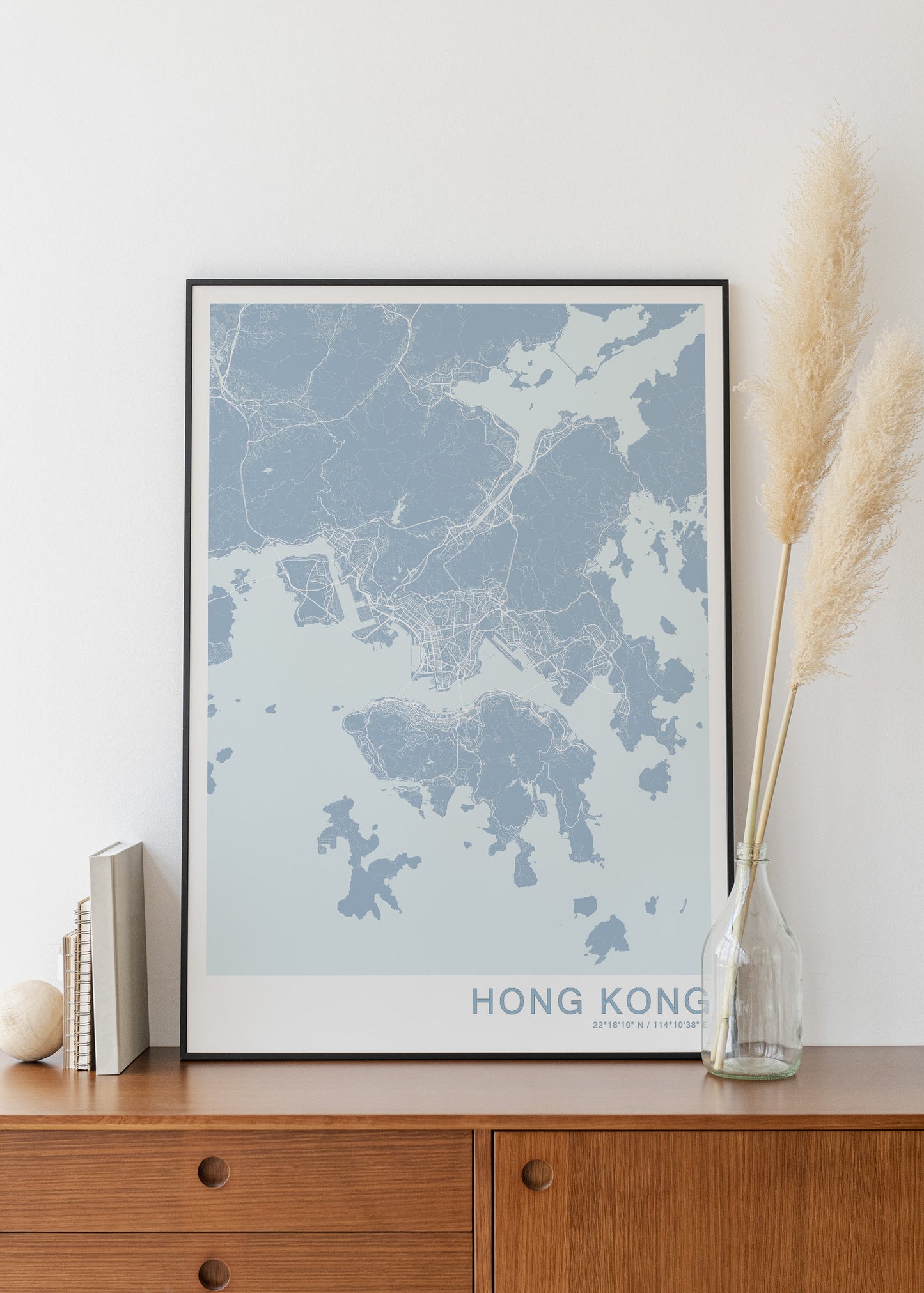 Hong Kong city print| HK travel poster | Hong Kong wall art