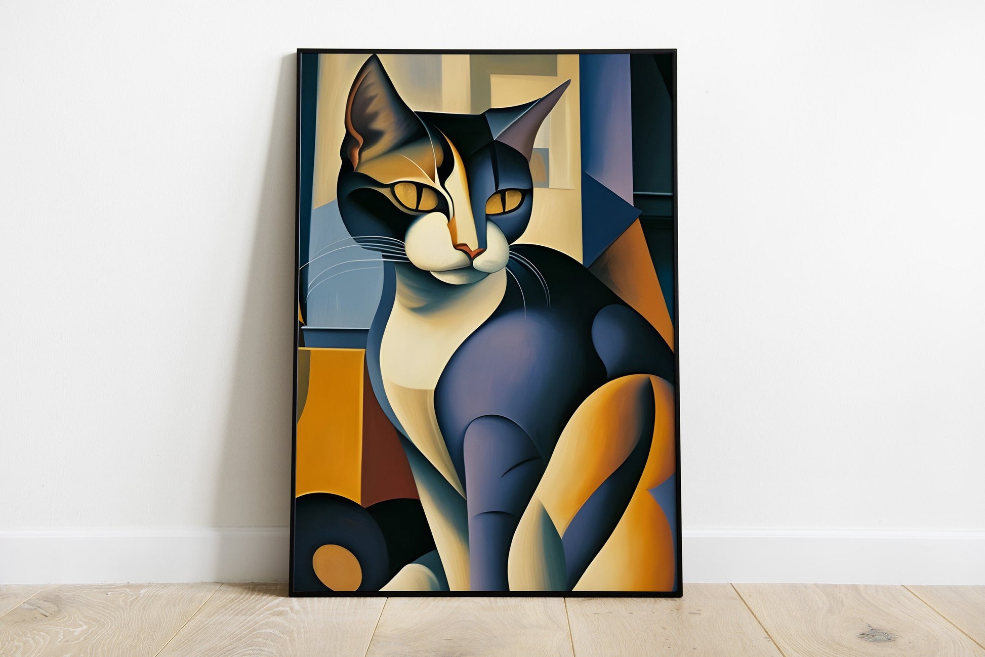 Picasso Cat print.